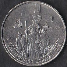 1984 Canada 1 Dollar Coin Jacques Cartier