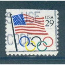 Used 2528 29c U.S. Flag Fine BPS A16611