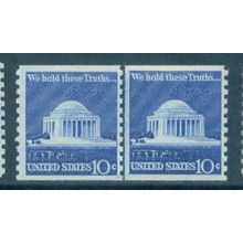 1520 10c Jefferson Memorial Fine MNH CLP B0855