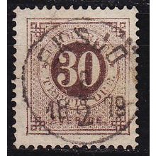 SCHWEDEN SVERIGE [1872] MiNr 0024 B ( O/used )