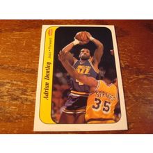 1986/87 Fleer, Sticker Insert, ADRIAN DANTLEY, Jazz, #3, HOF