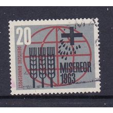 GERMANY 1963 FREEDOM FROM HUNGER USED SG1305