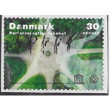 DEN 2020 30KR (S/A) 'UNESCO - PARFORCE HUNTING LANDSCAPE' FINE USED (EBID80-632)