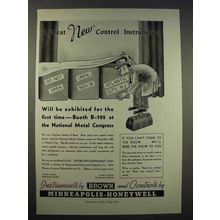1946 Minneapolis-Honeywell Control Instruments Ad