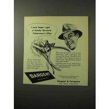 1950 Sargent Bernard Fisherman's Plier Ad - Handy