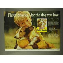 1972 Milk-Bone Flavor Snacks Ad - For Dog You Love