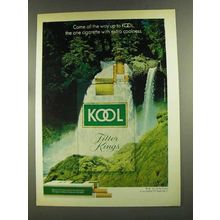 1972 Kool Cigarettes Ad - Come All the Way Up
