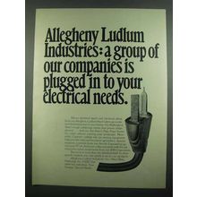 1974 Allegheny Ludlum Ad - Plugged in To Your Needs