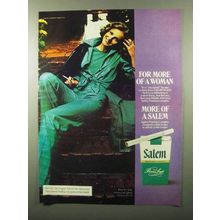 1975 Salem Cigarettes Ad - For More of a Woman