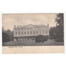 Abington Hall Postcard 1905 Cambridgeshire