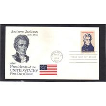 FDC Artmaster 2216g 22c Andrew Jackson (Cachet-U/A) CV39125