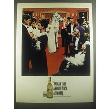 1967 White Horse Scotch Advertisement