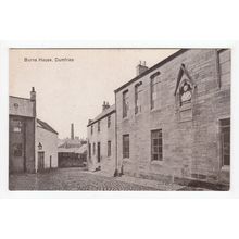 Robert Burns House Dumfries Postcard