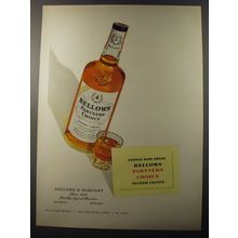 1953 Bellows Partners Choice Whiskey Ad - Seldom Change