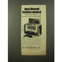 1954 RCA Victor 3BX671 Strato-World Radio Advertisement