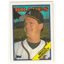 1988 Topps baseball card 652 Bruce Benedict