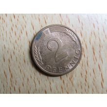 1994d 2 Pfennig Germany Coin