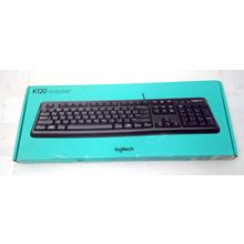Logitech - K120 USB Full-size Wired Membrane Keyboard 920-002478