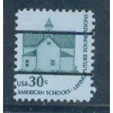 1606 30c School House Fine MNH Dry Gum PreCnx G0883