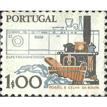 PORTUGAL, Old and modern, kitchen, white 1979, 1Esc, #3