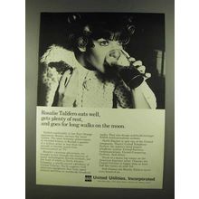 1972 United Utilities Ad - Rosalie Talifero Eats