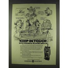 1978 General Electric 3-5975 Hand-Held CB Radio Ad