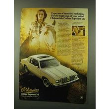 1978 Oldsmobile Cutlass Supreme Ad