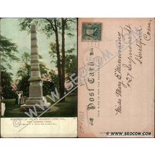 CT New London Postcard Monument Of The 21st Regiment Conn Vol ct_box4~1868
