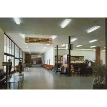 Almeria Airport Baggage Departure Lounge 1980s Spanish Postcard