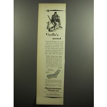 1952 Abercrombie & Fitch Viyella Plaid Shirts and Hose Ad - Viyella's Secret