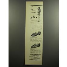 1952 Abercrombie & Fitch Shoes Ad - Dress-up casual and Casual Moccasin