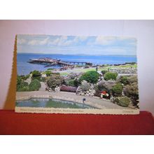 PRINCE CONSORT GARDENS, WESTON-SUPER-MARE used postcard by Bamforth 1981 pm =