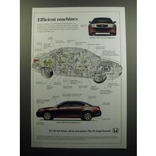 2009 Honda Accord EX-L Car Advertisement - Efficient machines
