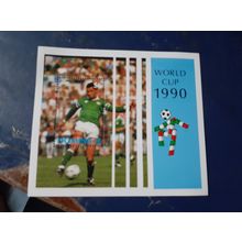 Dominica world cup football 1990 $6 stamp minisheet mint
