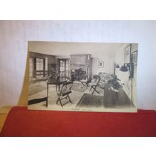 GARDEN ROOM, FOXLEASE, LYNDHURST, HAMPSHIRE unused antique postcard =