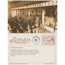 Postcard Women Suffragette Swan & Edgar London 1912 - Nostalgia
