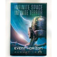 1997's EVENT HORIZON original promo pinback button