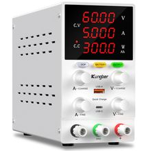 DC Power Supply Variable, 60V 5A Adjustable Switching Regulated DC Bench Power S