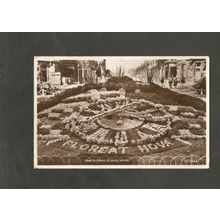 Postcard West Sussex Hove The Floral Clock