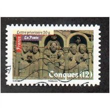 FRA 2010 (56c) 'ART -CONQUES 12' FINE USED (EBID21565)
