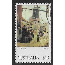 AUS 1974 $10.00 'COMING SOUTH' FINE USED (EBID52-097)