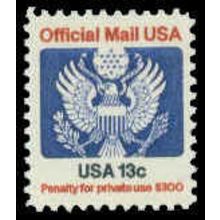 O129 13c Eagle Fine MNH G0610