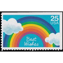 2396 25c Best Wishes Fine MNH BPS TR V5214
