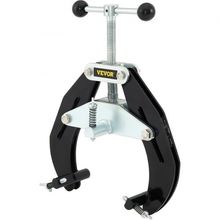 Pipe Clamp, 2 to 6 in, High Strength Ultra Clamp with Quick Acting Screws, S...
