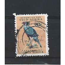 SouthAfrica.SG208 20c Secretary Bird.Variety Unchecked.Fine Used.Aug25k
