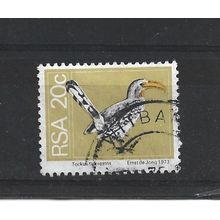 SouthAfrica.SG359 20c Yellow-billed Hornbill.Fine Used.Sep25f