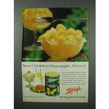 1960 Libby's Deep Minted Pineapple Chunks Ad