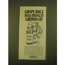 1979 Meier's Sparkling Catawba Grape Juice Ad
