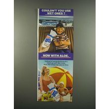 1984 Wet Ones Wipes Ad - Couldn't You Use?