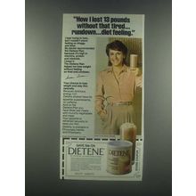 1985 Dietene Diet Shake Mix Ad - How I Lost 13 Pounds